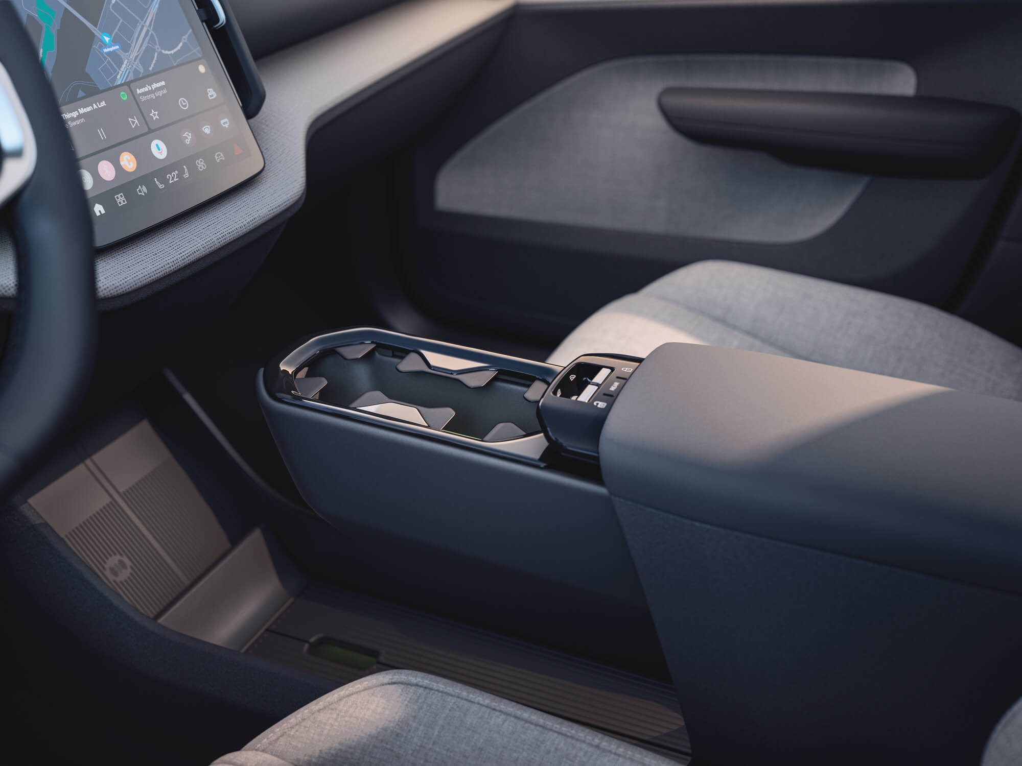 Volvo EX30 midden console