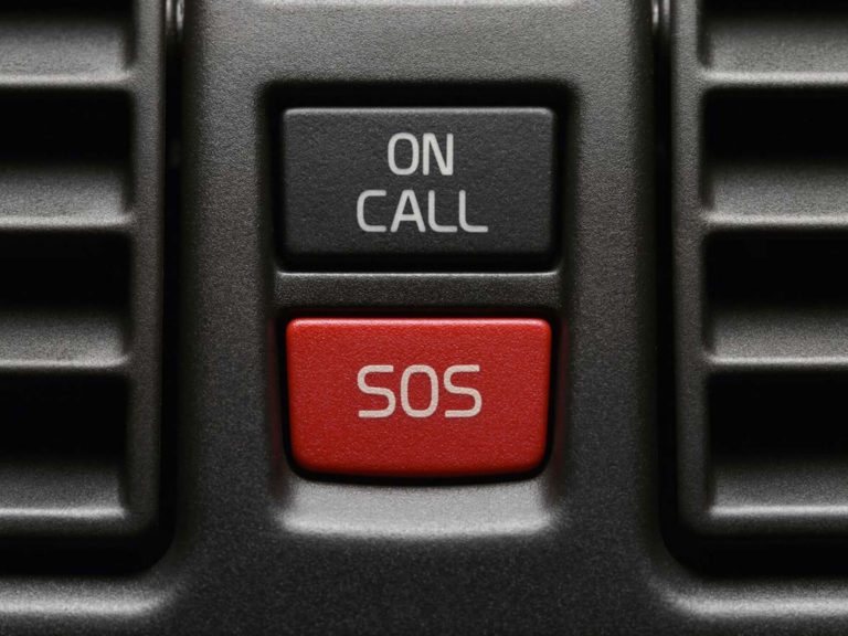 Hulp inroepen met Volvo On-Call